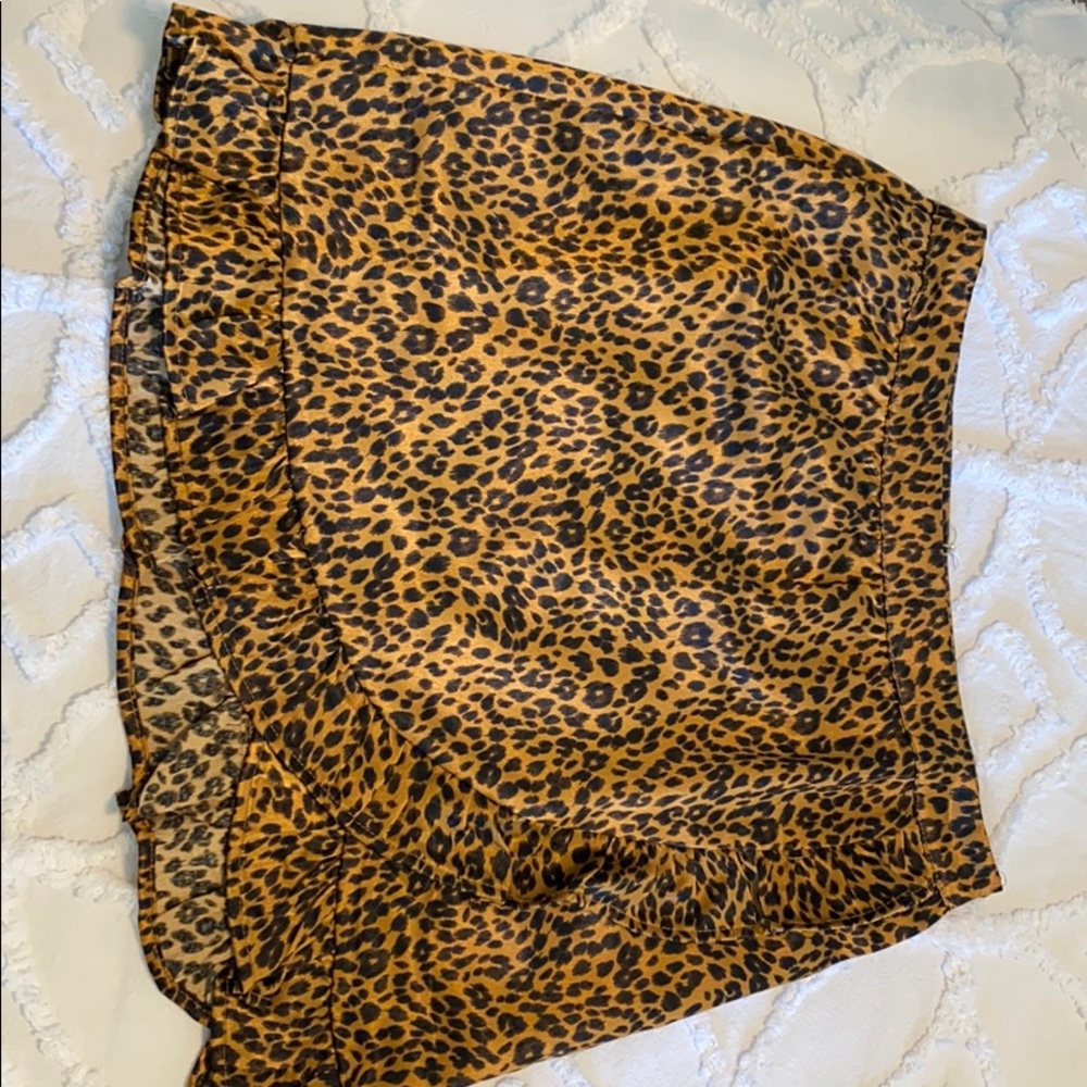 Flirty Leopard Skirt